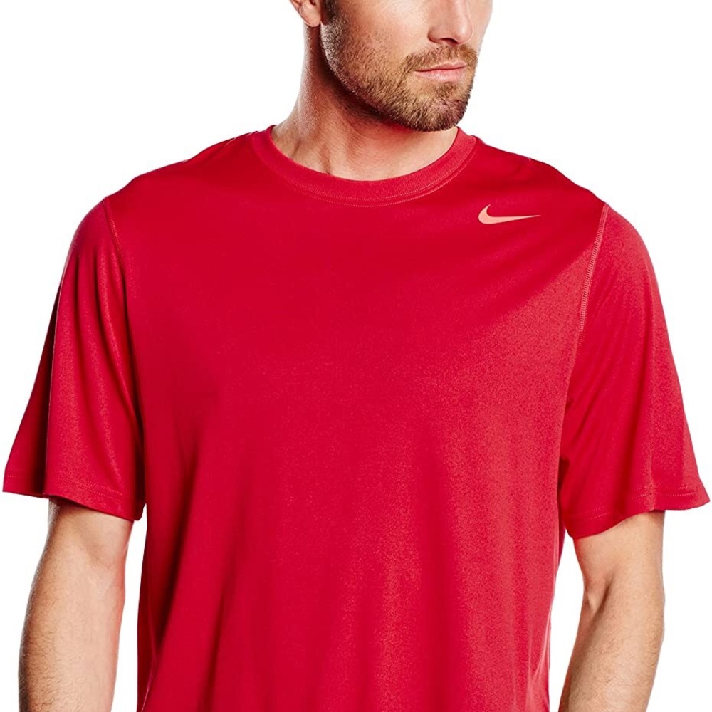 Nike Dri-Fit Tee in Red